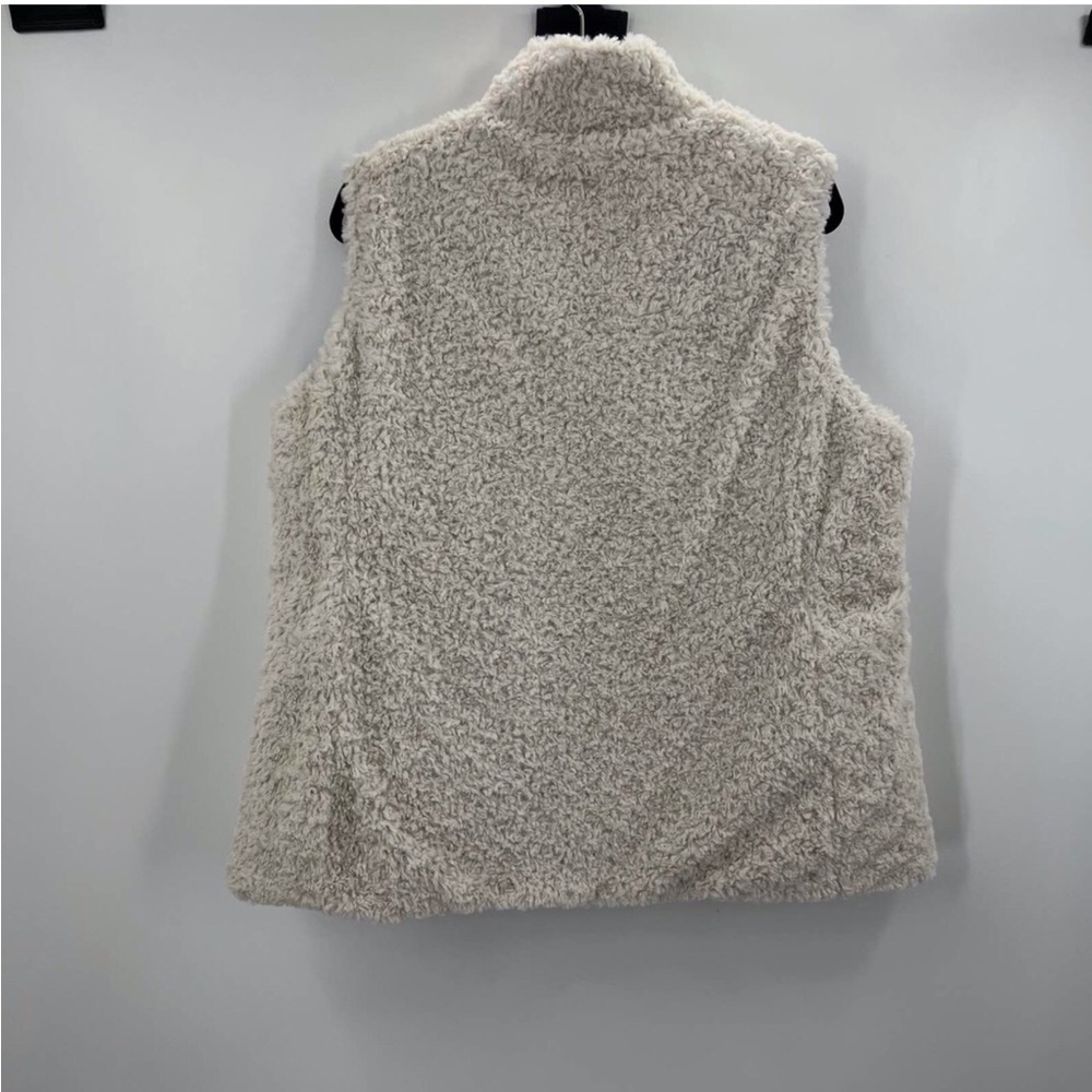 Steve Madden Quilted Purple Sherpa-Lined Vest - Picture 3 of 10